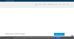 Desktop Screenshot of isitc-europe.com